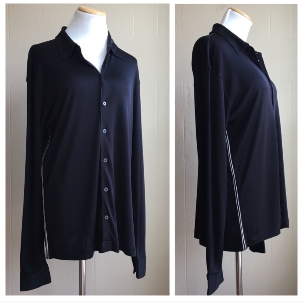 Armani Collezioni Silk Button Down Shirt